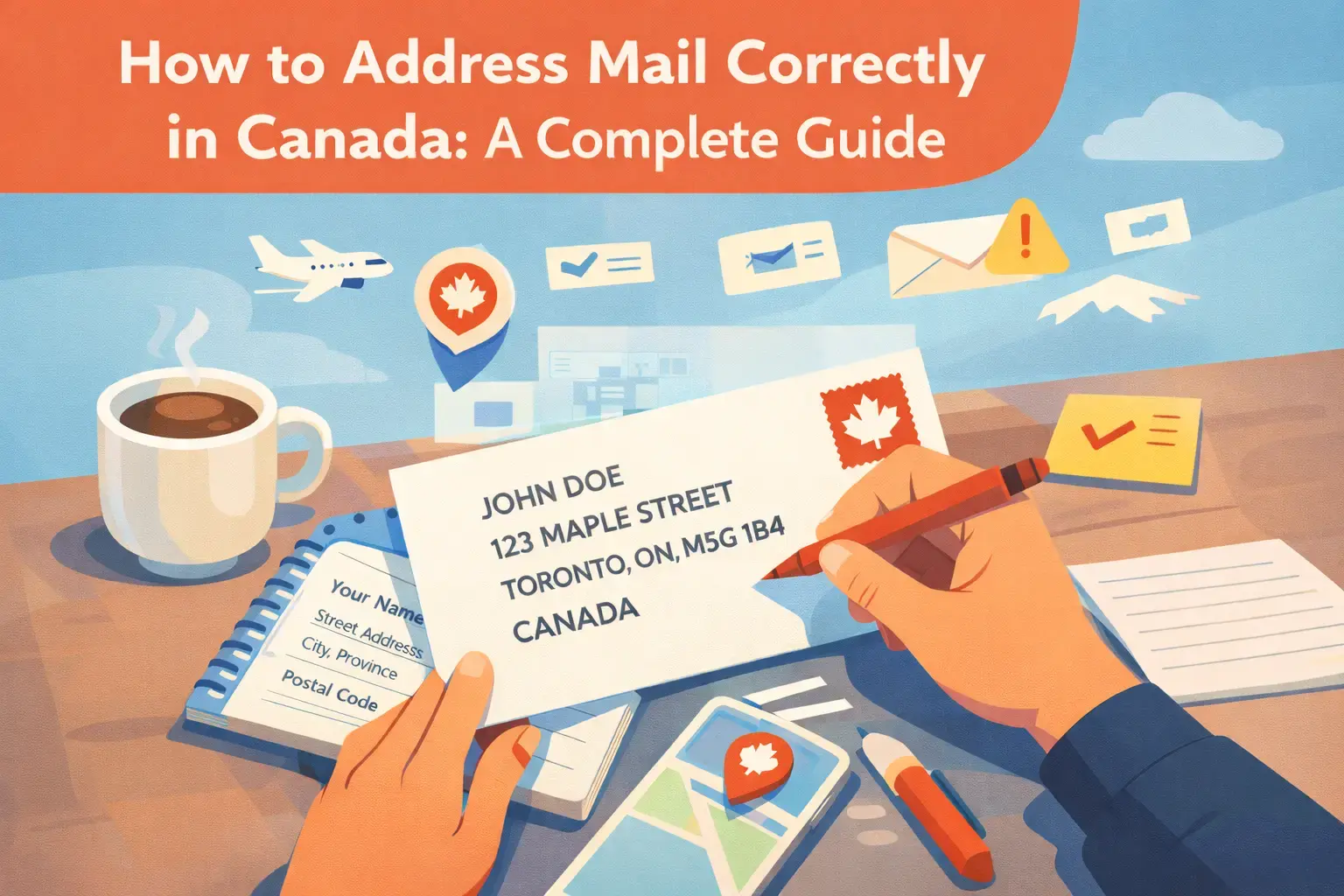 How to Address Canadian & International Mail (With Examples)