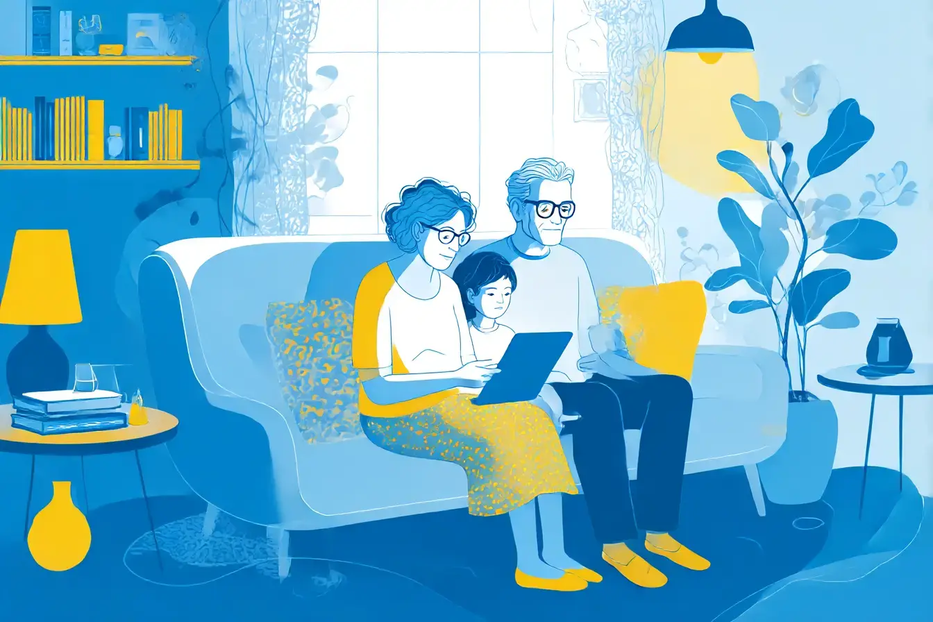 How to Stay Connected with Grandchildren Who Live Far Away
